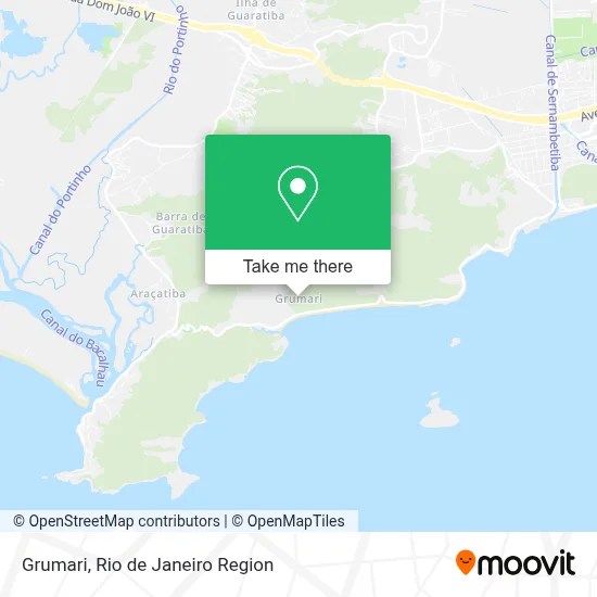 Grumari map
