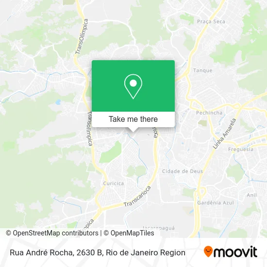 Rua André Rocha, 2630 B map