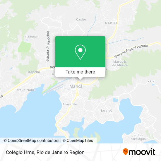 Colégio Hms map