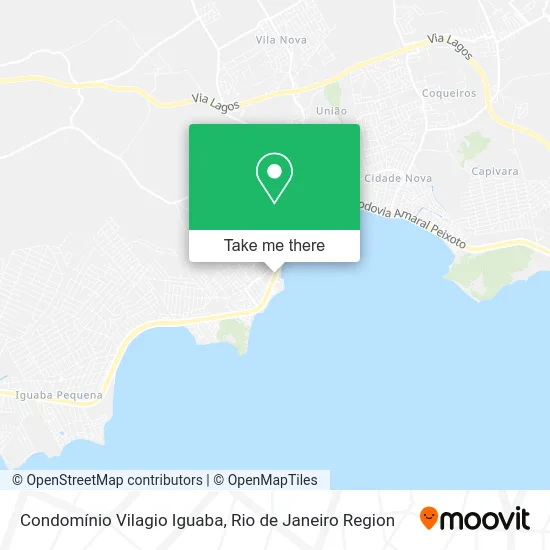 Condomínio Vilagio Iguaba map