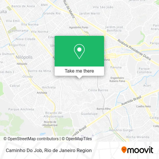 Caminho Do Job map