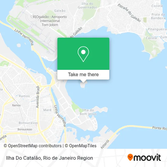 Ilha Do Catalão map