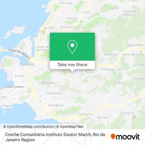 Creche Comunitária Instituto Doutor March map