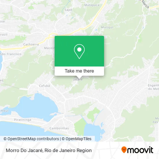 Morro Do Jacaré map
