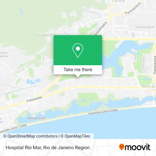 Hospital Rio Mar map