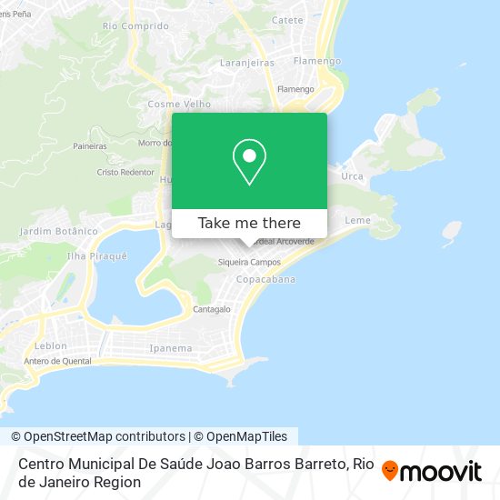 Centro Municipal De Saúde Joao Barros Barreto map