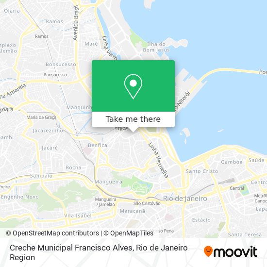 Creche Municipal Francisco Alves map