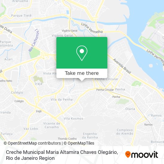 Creche Municipal Maria Altamira Chaves Olegário map