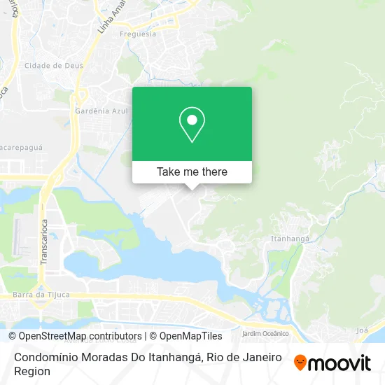Condomínio Moradas Do Itanhangá map