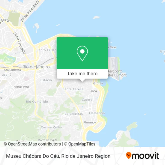 Museu Chácara Do Céu map