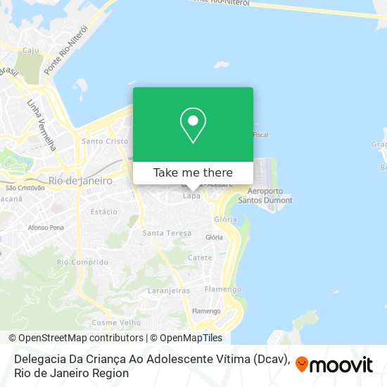 Delegacia Da Criança Ao Adolescente Vítima (Dcav) map