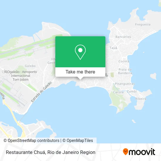 Restaurante Chuá map