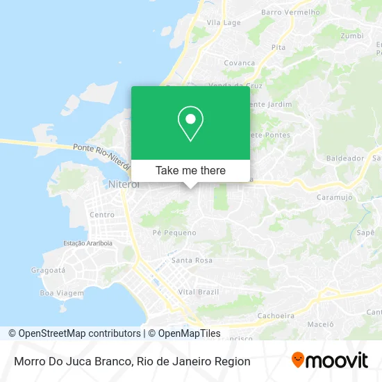 Morro Do Juca Branco map