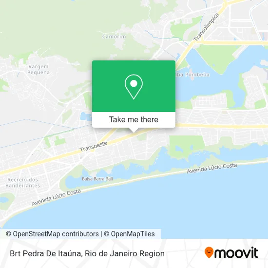 Brt Pedra De Itaúna map