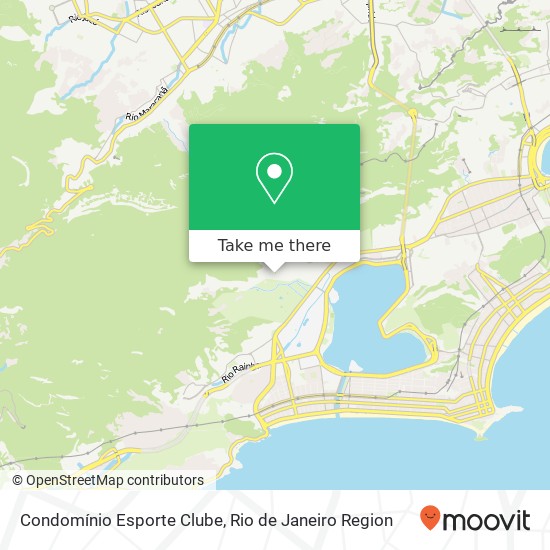 Condomínio Esporte Clube map