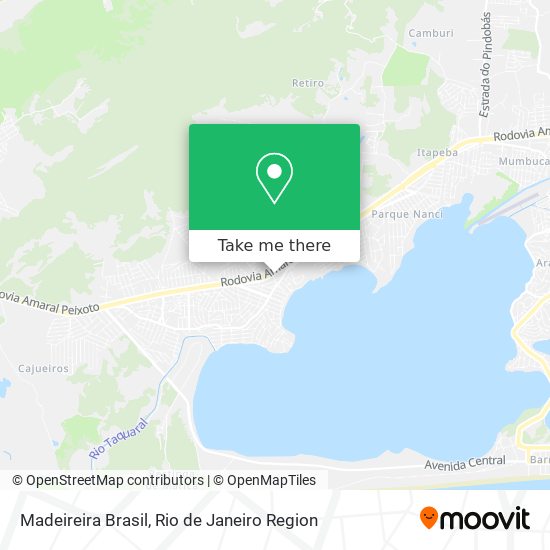 Madeireira Brasil map