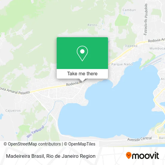 Madeireira Brasil map