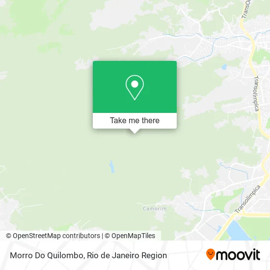 Morro Do Quilombo map
