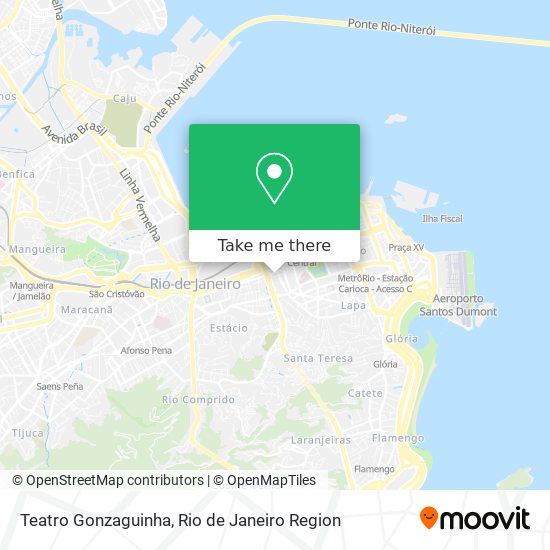 Teatro Gonzaguinha map