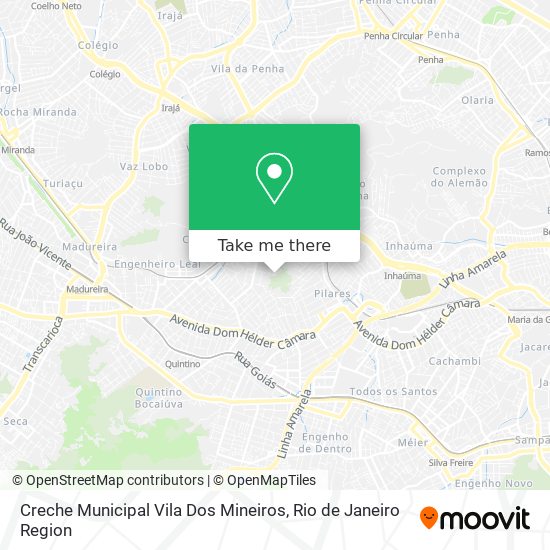 Creche Municipal Vila Dos Mineiros map