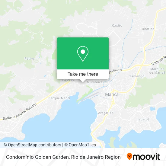 Condomínio Golden Garden map