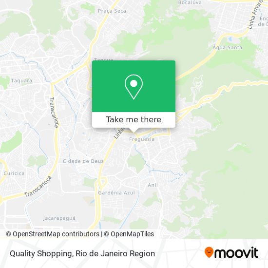 Quality Shopping map