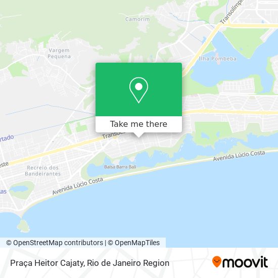 Praça Heitor Cajaty map