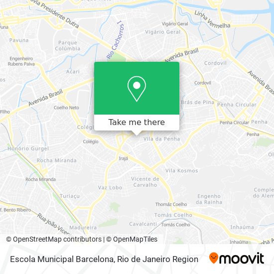 Escola Municipal Barcelona map