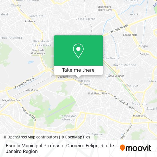 Escola Municipal Professor Carneiro Felipe map