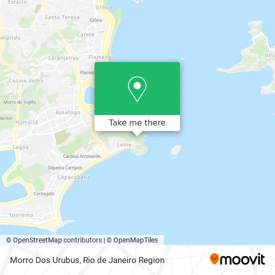 Morro Dos Urubus map