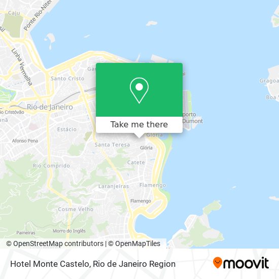 Hotel Monte Castelo map