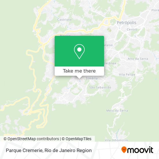 Parque Cremerie map