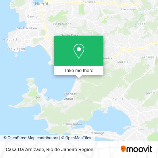 Casa Da Amizade map