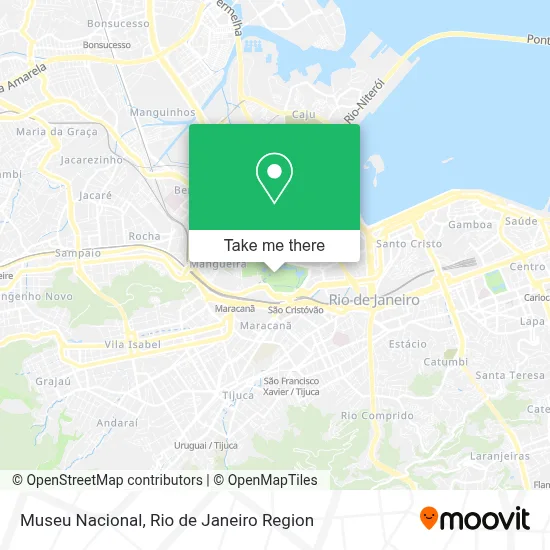 Museu Nacional map