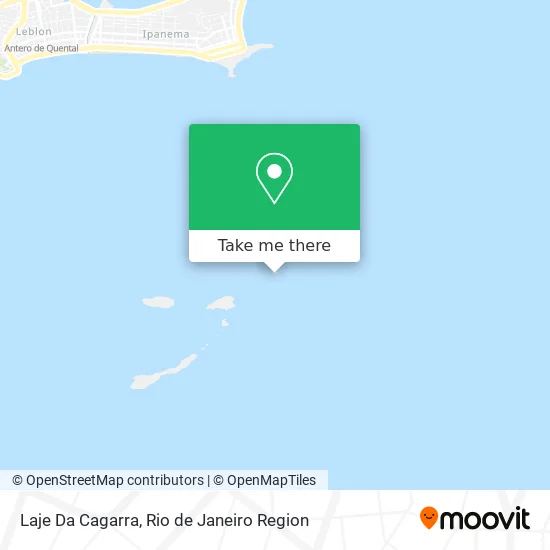 Laje Da Cagarra map