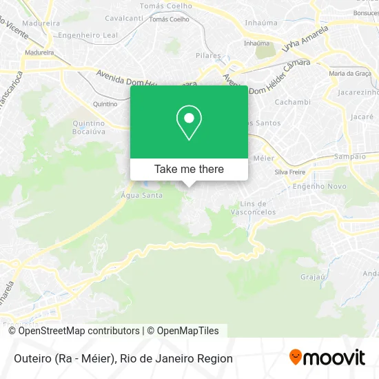 Outeiro (Ra - Méier) map