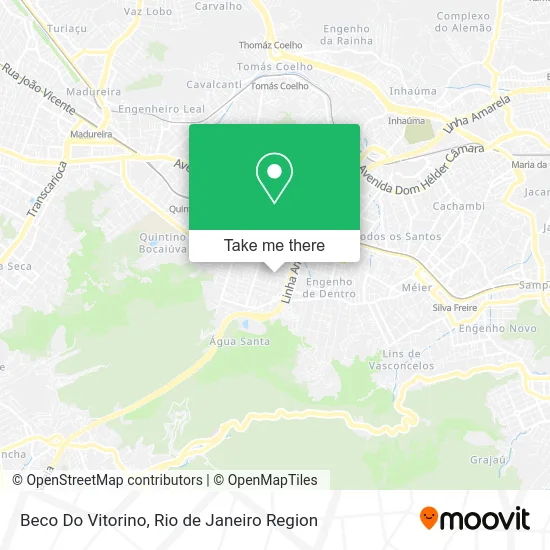Beco Do Vitorino map