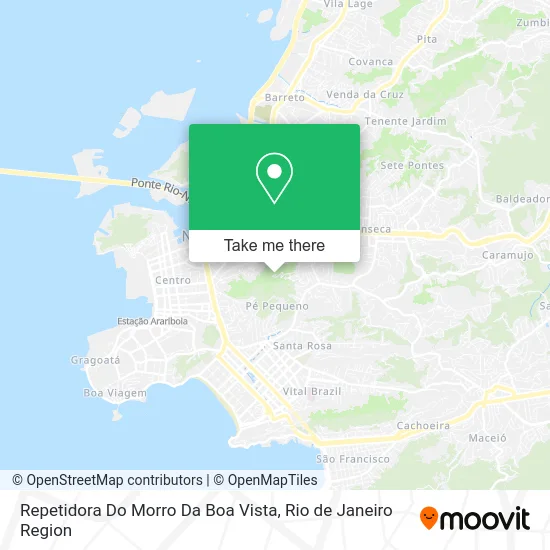 Repetidora Do Morro Da Boa Vista map