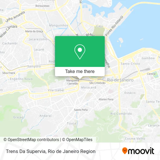 Trens Da Supervia map