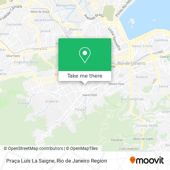 Praça Luís La Saigne map