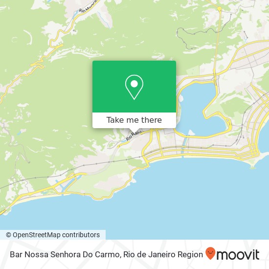 Mapa Bar Nossa Senhora Do Carmo