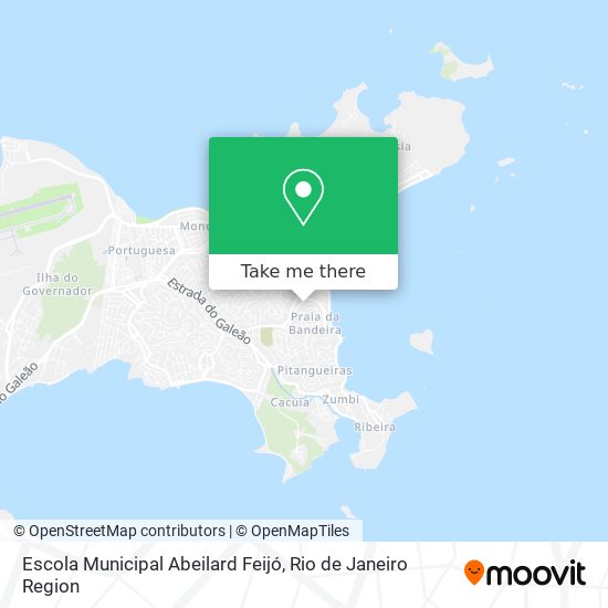 Escola Municipal Abeilard Feijó map