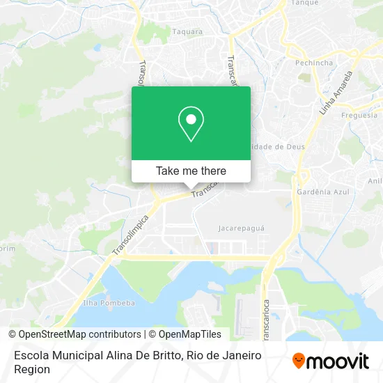 Escola Municipal Alina De Britto map