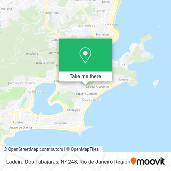 Ladeira Dos Tabajaras, Nº 248 map