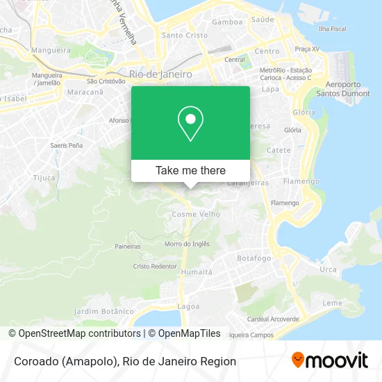 Coroado (Amapolo) map