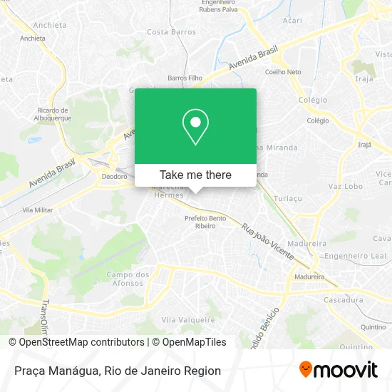 Praça Manágua map