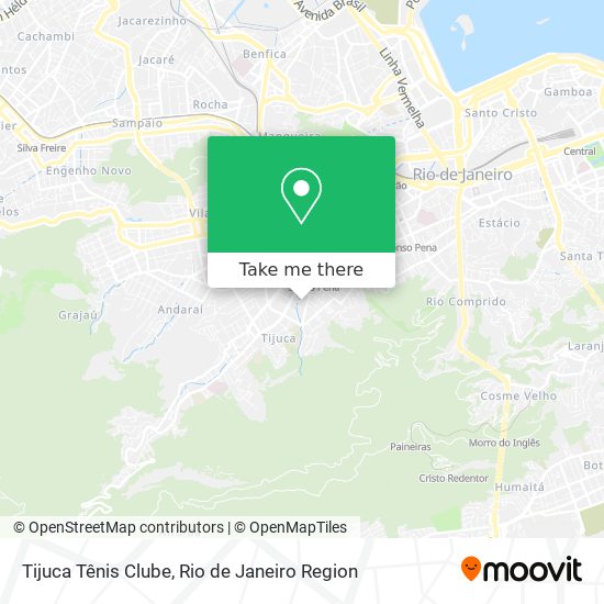 Tijuca Tênis Clube map