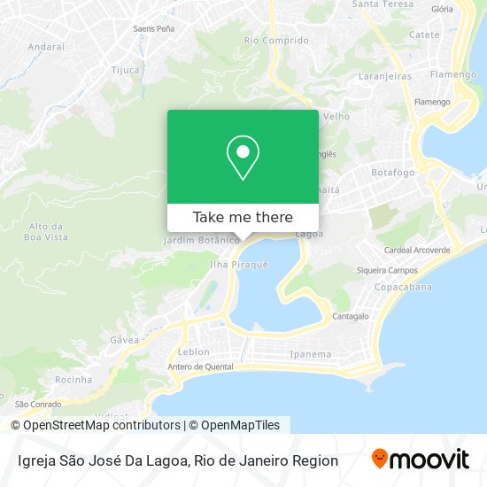 Igreja São José Da Lagoa map