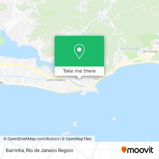 Barrinha map