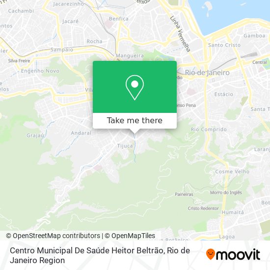 Mapa Centro Municipal De Saúde Heitor Beltrão